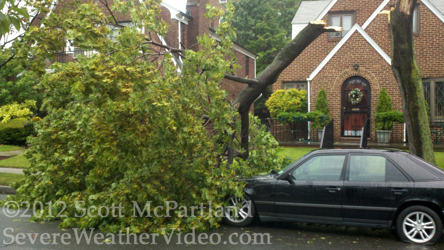 NYC storm damage 7.18.12